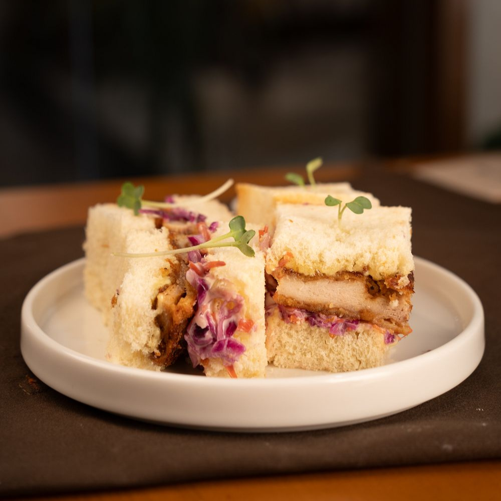 KATSU CHICKEN MILK BREAD SANDWICH