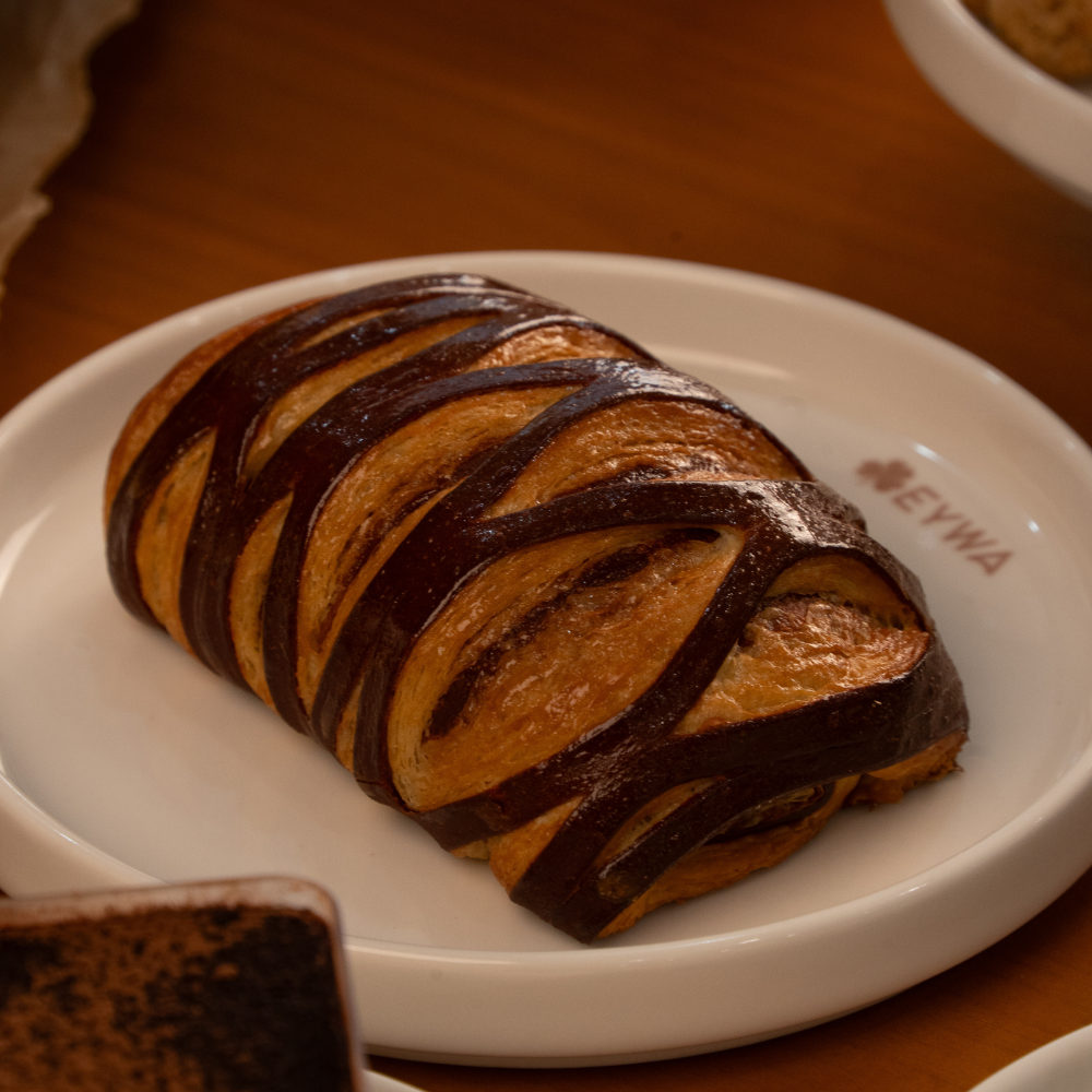 Pain au chocolat croissant