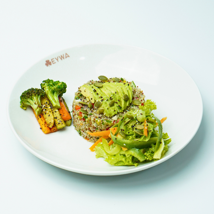 MILLET AND VEGGIE BREAKFAST BOWL