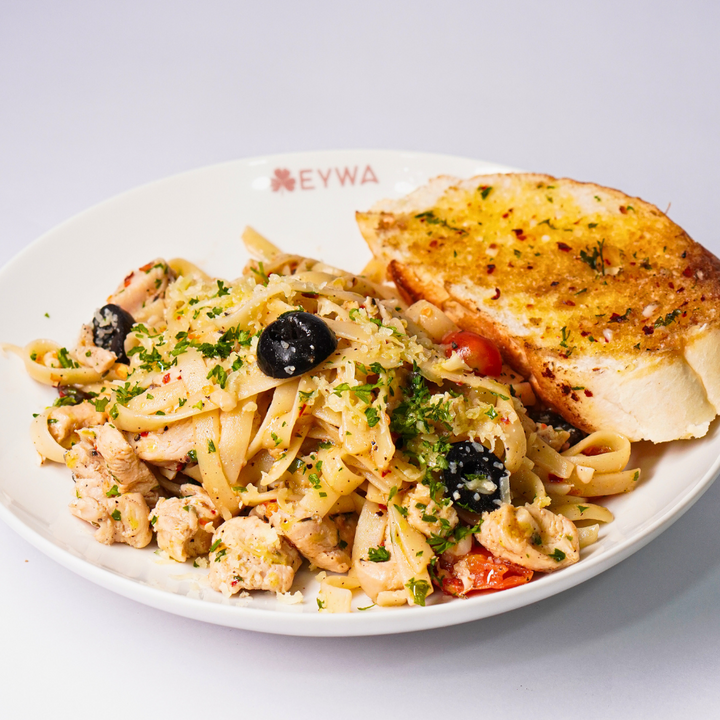 ZESTY GARLIC PEPPER LINGUINE PASTA
