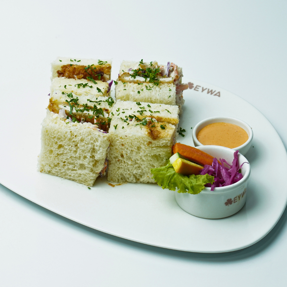 KATSU CHICKEN MILK BREAD SANDWICH